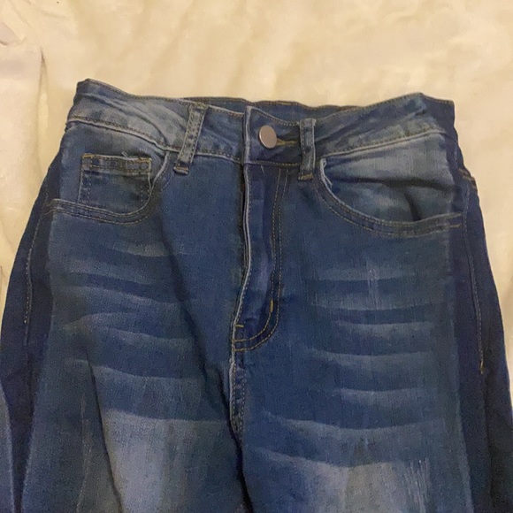 Bell bottom blue jeans - Picture 2 of 5